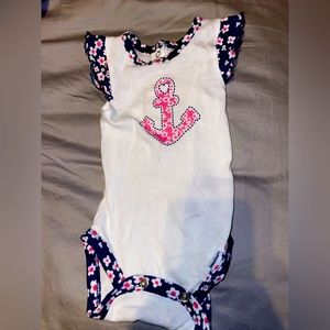 Anchor onesie